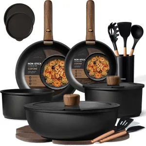 Carote 21 hlutfallslausnms 21 stk nonstick set