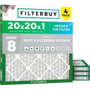 Filtr powietrza 20x20x1 MERV 8