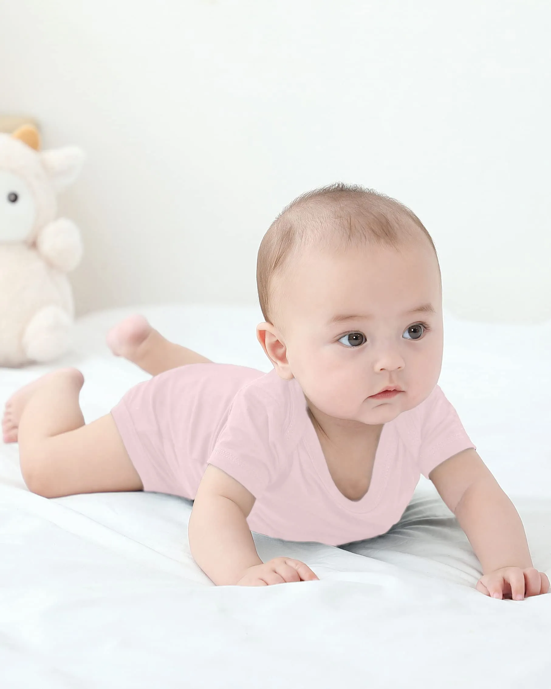 guisby-baby-short-sleeve-bodysuits-rayon-summer-newborn-infant-boys-girls-0-24-months