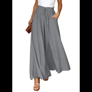 Pantalons Palazzo à Jambes Larges pour Femmes