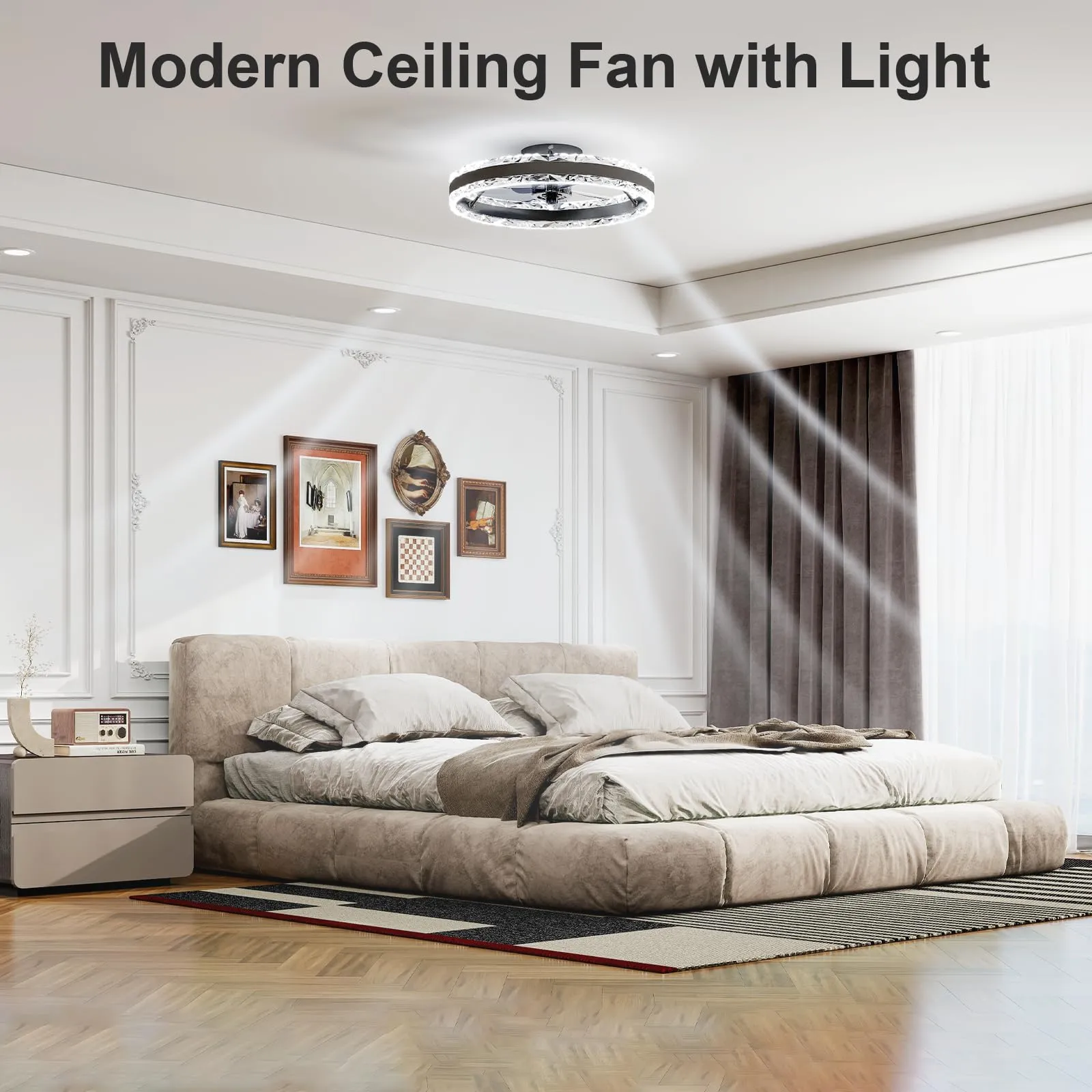 volisun-low-profile-ceiling-fans-with-light-and-remote-19-7in-fandelier-ceiling-fan-with-light-3000k-6500k-dimmable-flush-mount-led-ceiling-fan-light-black-modern-ceiling-fan-light