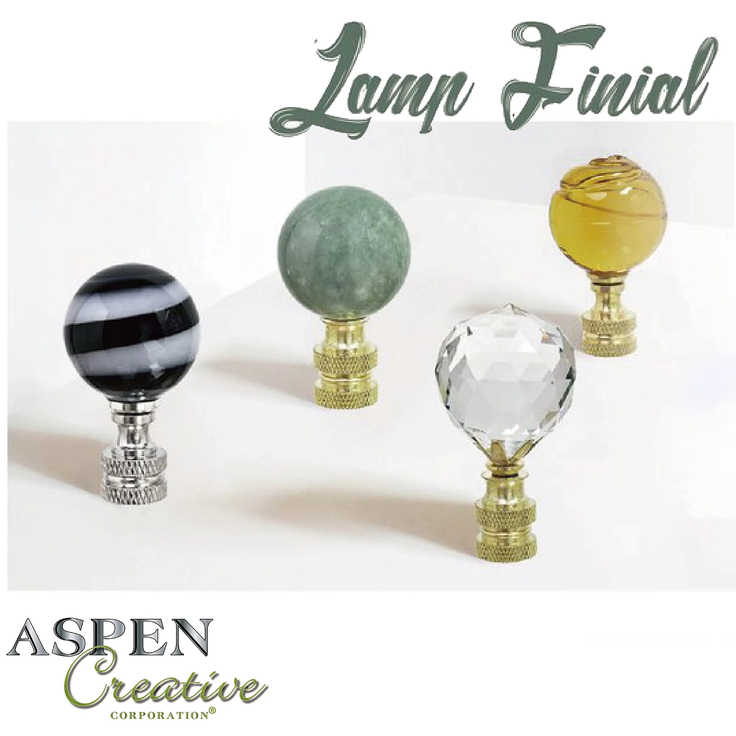 aspen-creative-24007-31-amber-faceted-crystal-lamp-finial-in-brass-plated-finish-2-1-4-tall-1-pack-red
