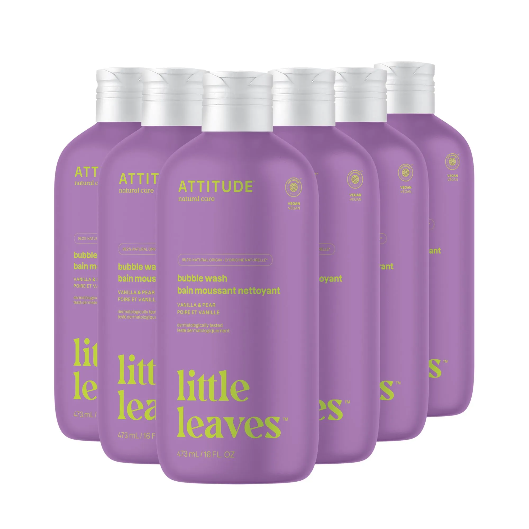 attitude-bubble-wash-for-kids-ewg-verified-bubble-bath-hair-shampoo-and-body-soap-dermatologically-tested-plant-and-mineral-based-vegan-vanilla-pear-16-fl-oz-pack-of-6