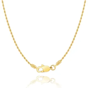 18K Gold Over Silver Necklace