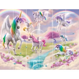 Frescos de Pared de Unicornio Walltastic