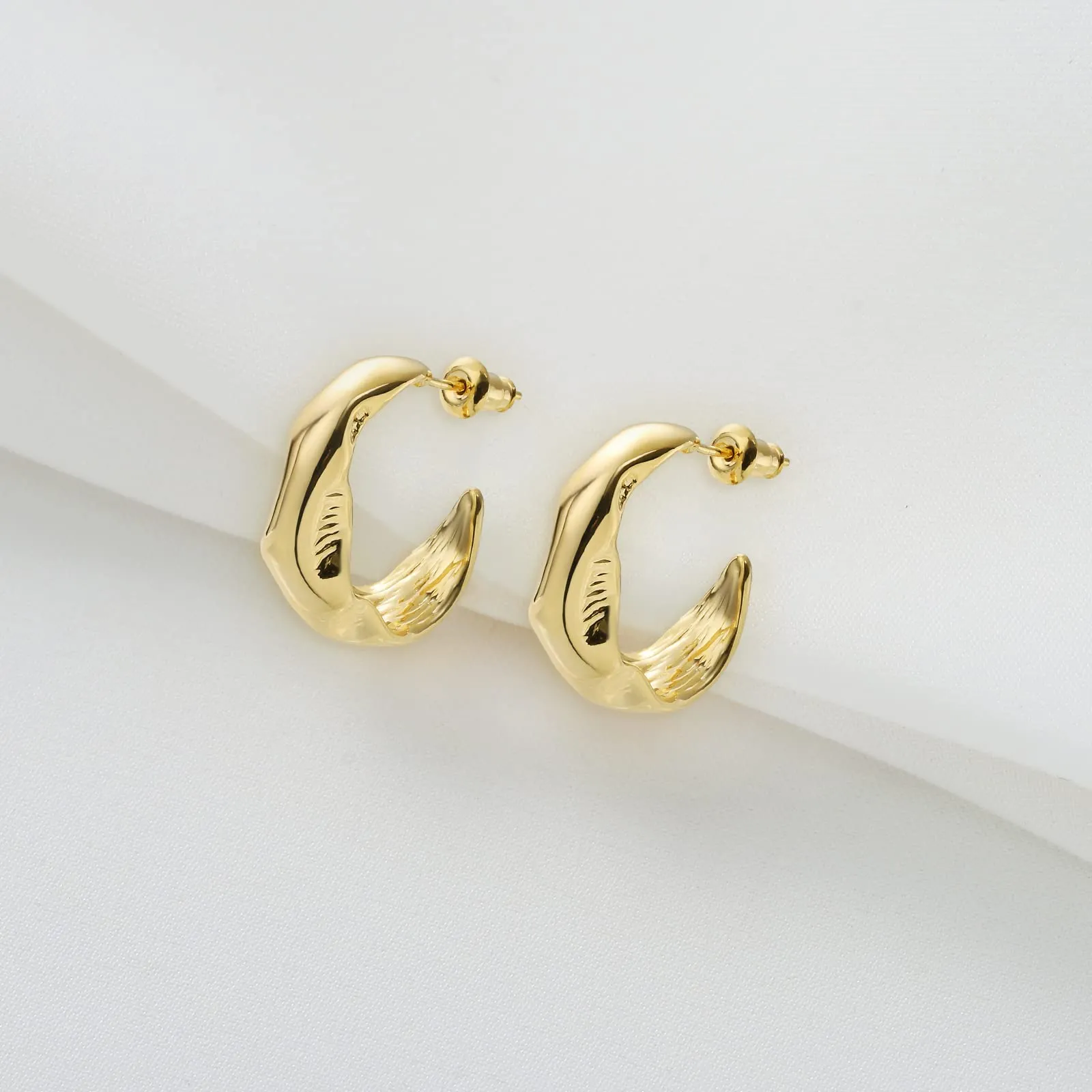 abilith-twisted-hoop-earrings-for-women-one-hole-gold-huggie-studs-for-women-trendy-spiral-18k-chunky-earrings-for-teen-gift