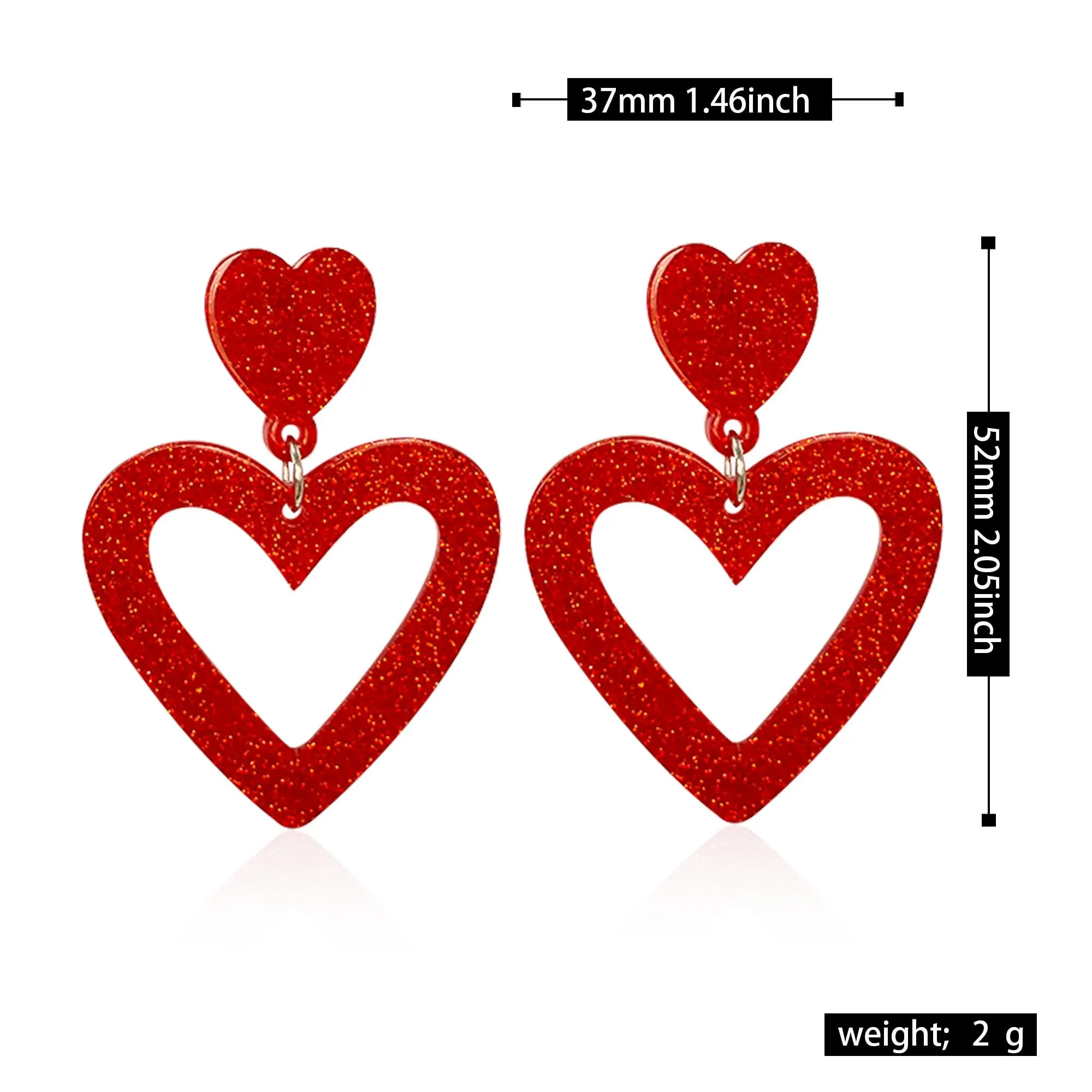 aishgjia-summer-hot-pink-love-heart-earrings-for-women-y2k-double-heart-red-dangle-earrings-lightweight-acrylic-earrings-jewelry-gifts-for-valentine-s-day-wife-mom