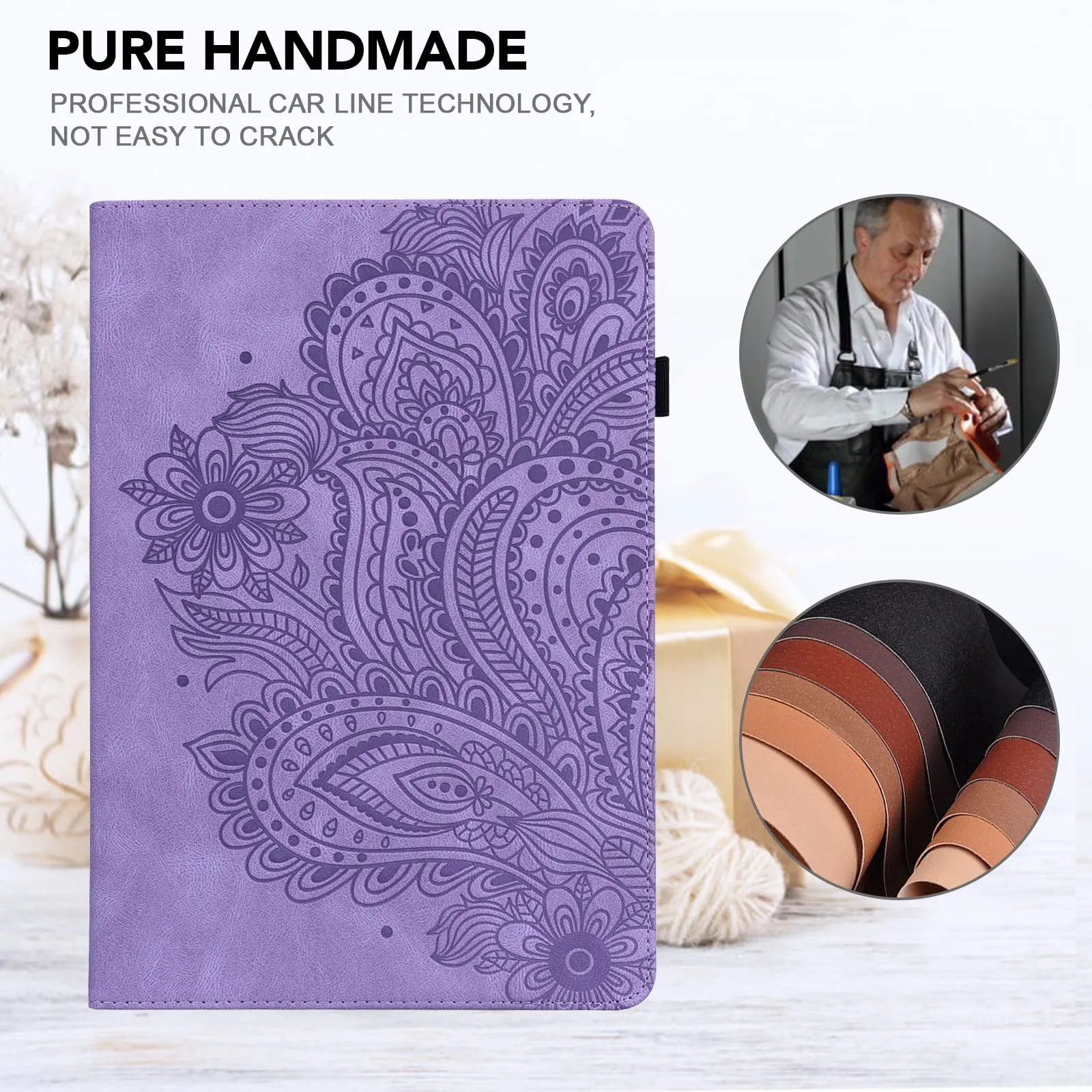 vodefox-case-for-samsung-galaxy-tab-s2-9-7-inch-case-sm-t810-t815-t813-embossed-peacock-flower-pu-leather-folio-flip-stand-shockproof-smart-case-with-elastic-band-for-galaxy-tab-s2