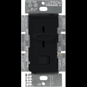 Interrupteur Variateur Noir Lutron 300W