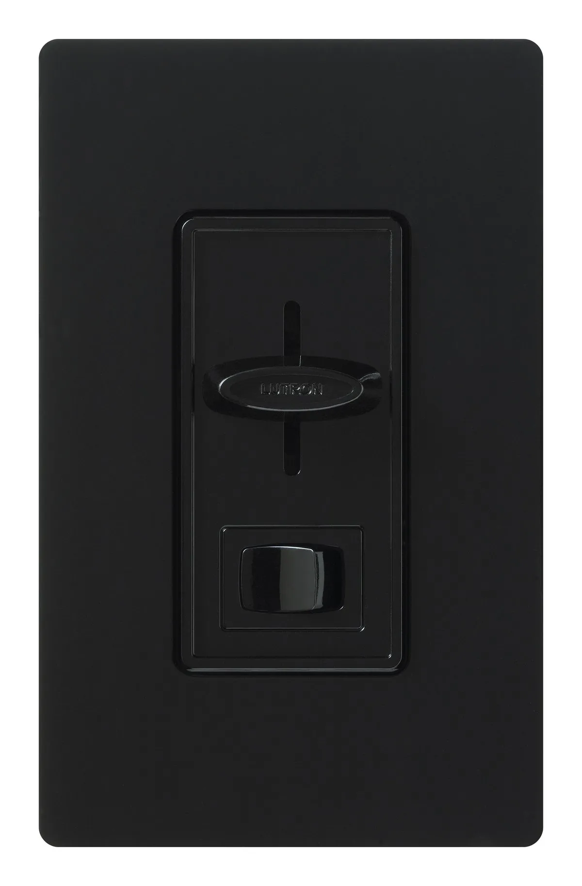 lutron-selv-300p-bl-skylark-300-watt-single-pole-electronic-low-voltage-dimmer-with-on-off-switch-black