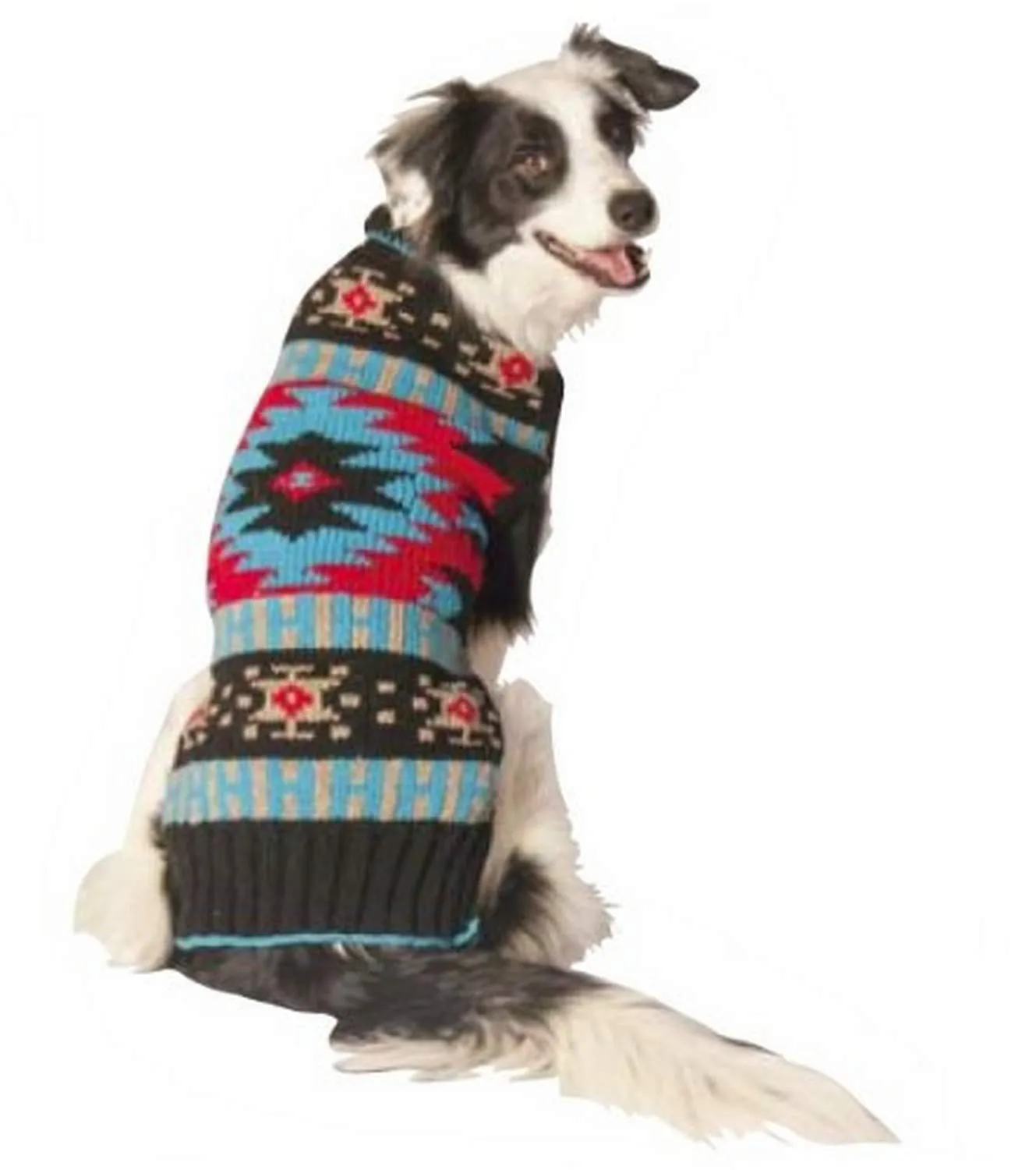 chilly-dog-black-southwest-dog-sweater-small