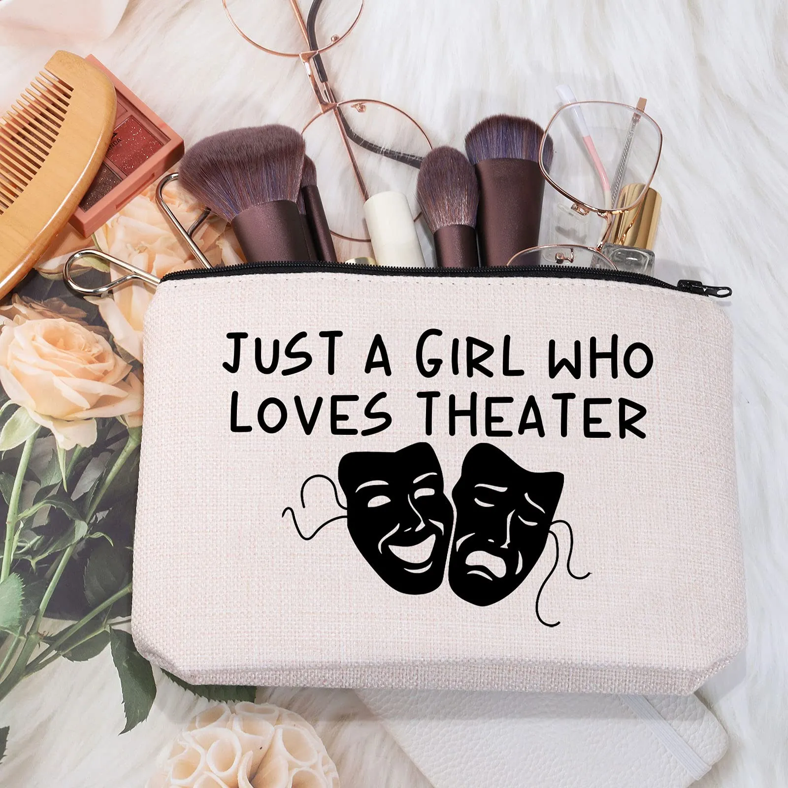 meikiup-theater-gifts-theater-actor-makeup-bag-drama-theater-lover-gift-drama-teacher-gift-who-loves-theater-travel-zipper-cosmetic-bag-loves-theater-bag