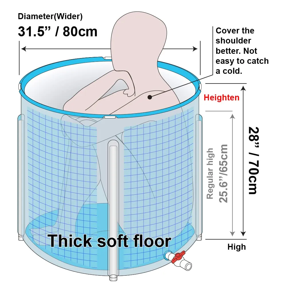 portable-bathtub-freestanding-foldable-bathtub-for-ice-bath-31-x28-soaking-tub-in-shower-ideal-for-home-spa-hot-bath-camping-bath-thick-pad-for-keep-temperature