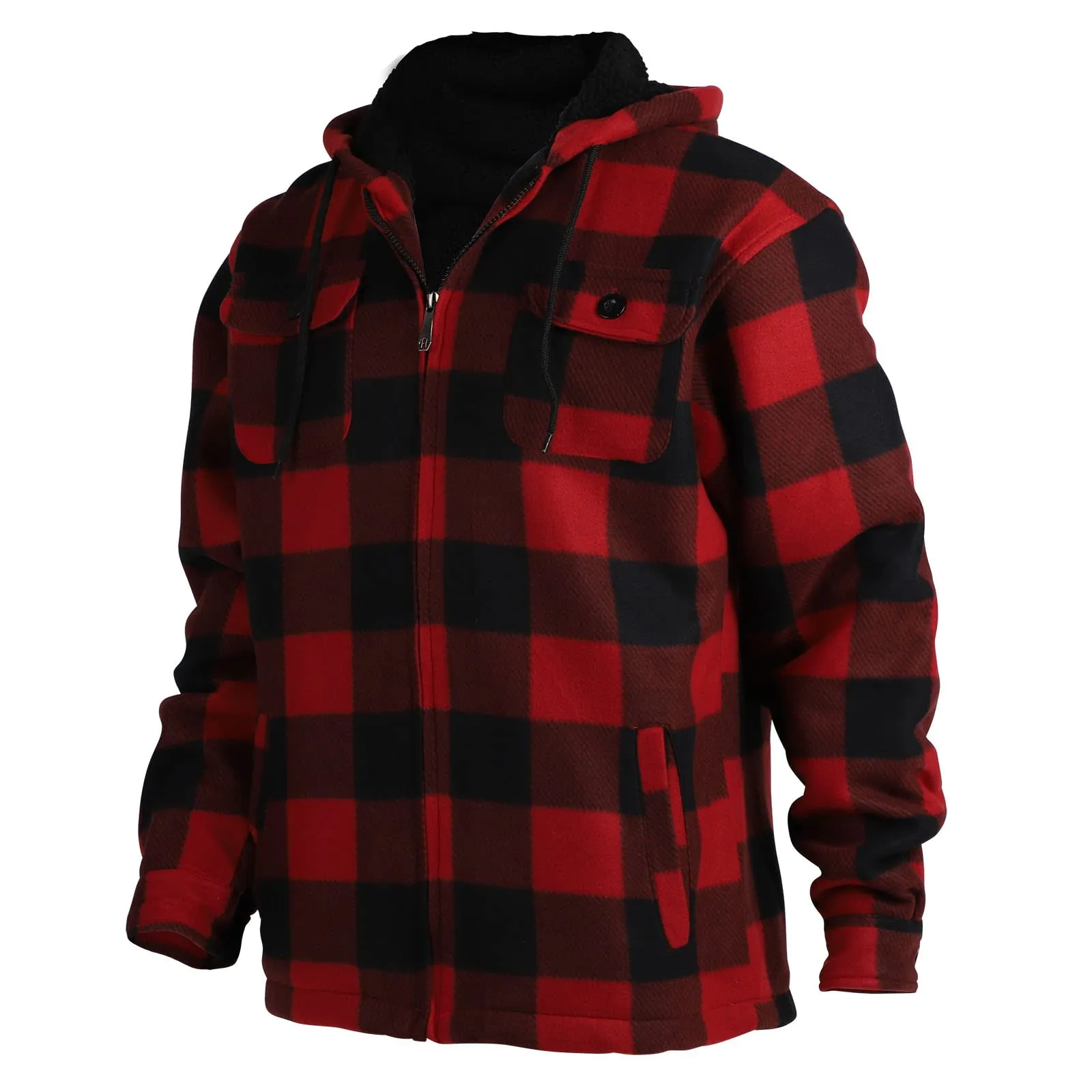 leehanton-mens-flannel-jackets-sherpa-lined-fleece-zip-up-winter-warm-workout-plaid-sweatshirt-with-hood
