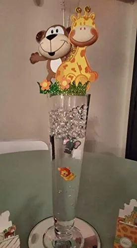 avellim-foam-safari-jungle-zoo-animals-foam-cutouts-for-baby-shower-theme-birthday-party-decoration-for-boys-and-girls-4-5-tall-set-of-18-wood-sticks-included