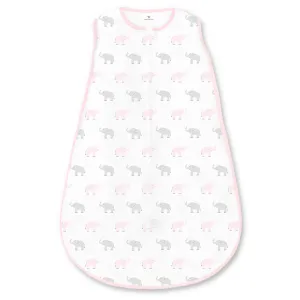 Baby Cotton Sleeping Sack, Pastel Pink