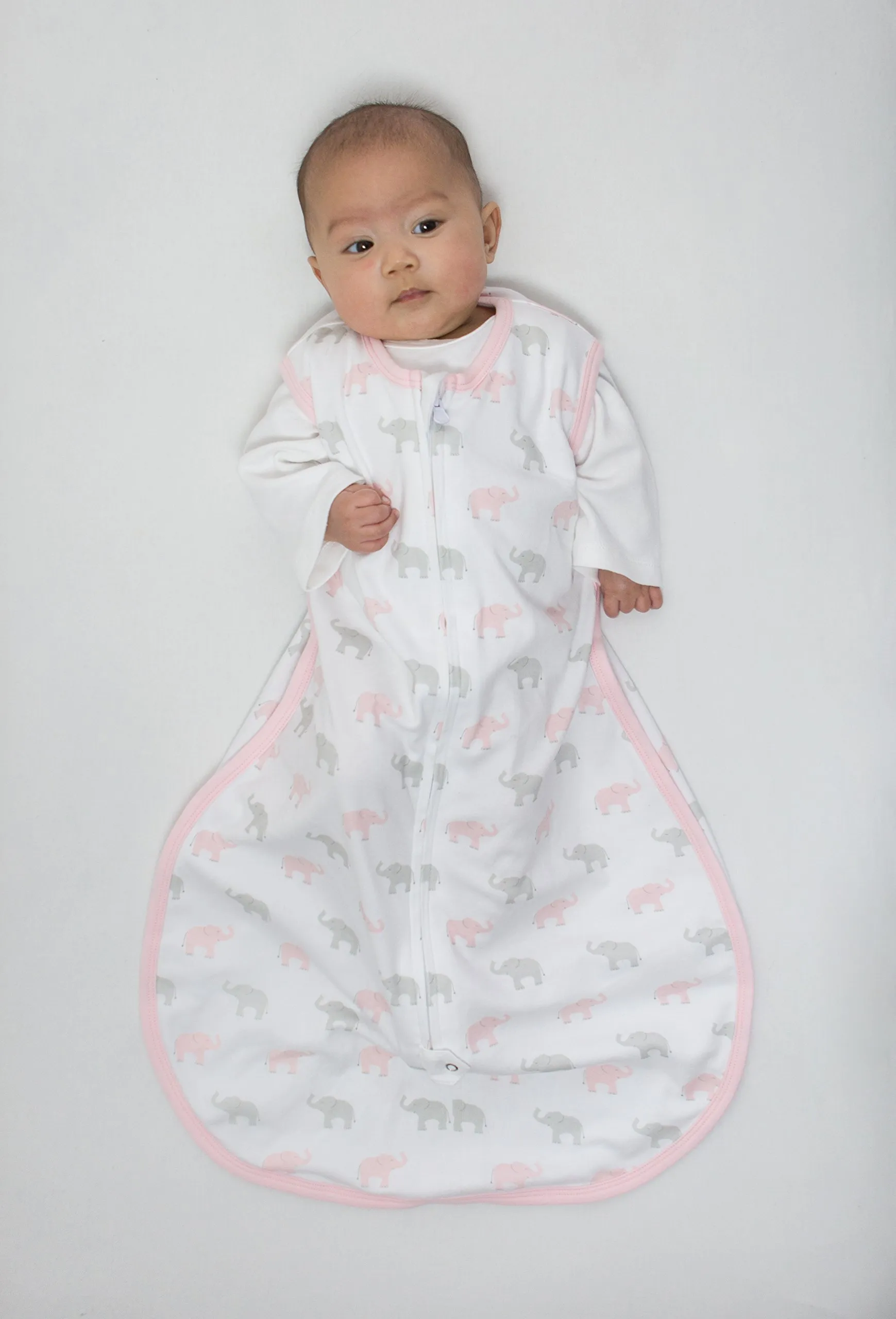 amazing-baby-cotton-sleeping-sack-wearable-blanket-with-2-way-zipper-pastel-pink-gray-tiny-elephants-large-12-18mo