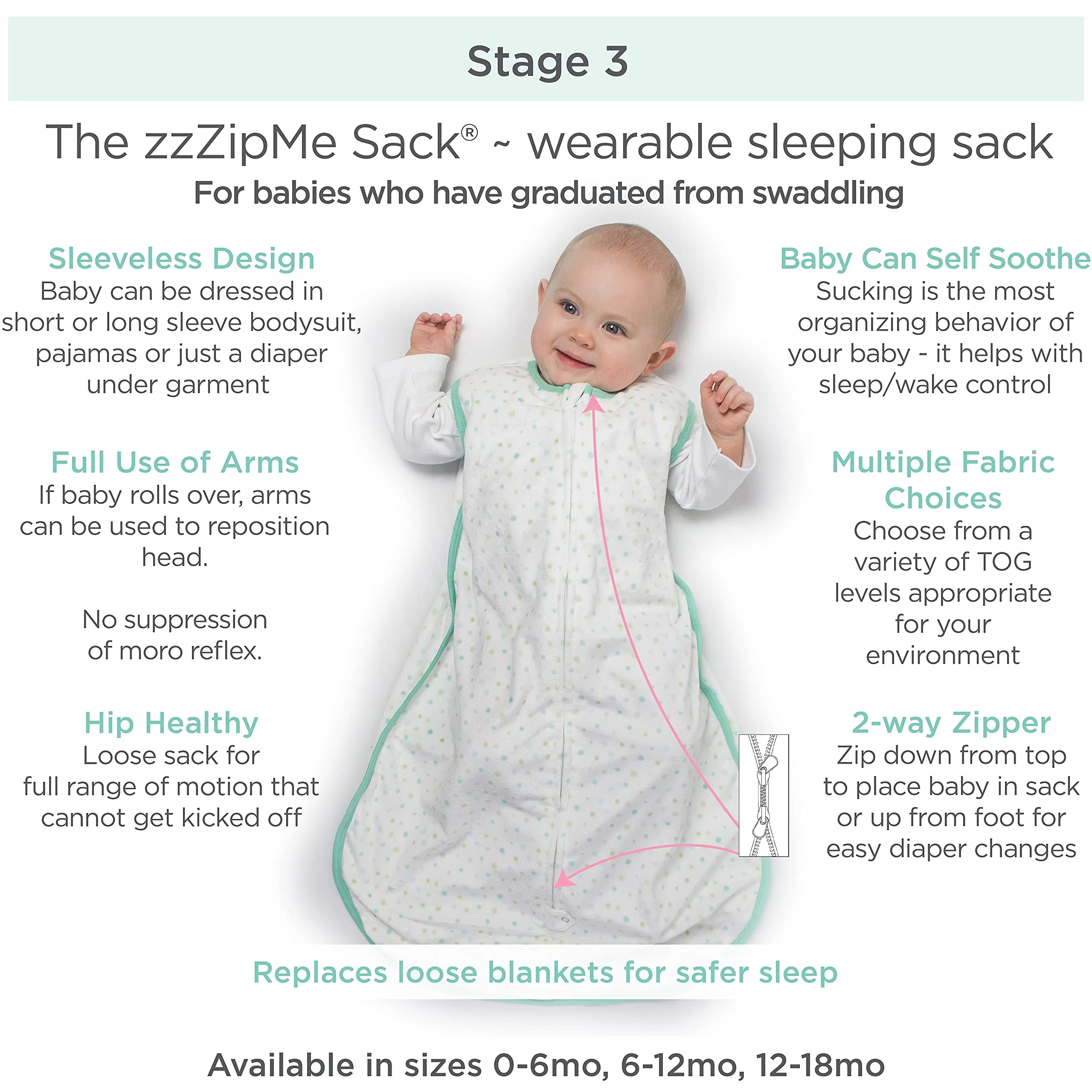 amazing-baby-cotton-sleeping-sack-wearable-blanket-with-2-way-zipper-pastel-pink-gray-tiny-elephants-large-12-18mo