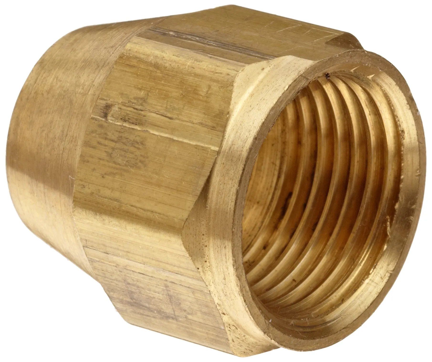 anderson-metals-54014-12-brass-tube-fitting-short-flare-nut-1-1-16-14-tube-od