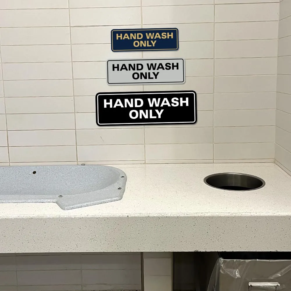 all-quality-standard-hand-wash-only-wall-or-door-sign-kitchen-sink-sign-with-easy-installation-hygiene-and-safety-food-sign-white-red-medium-1-pack