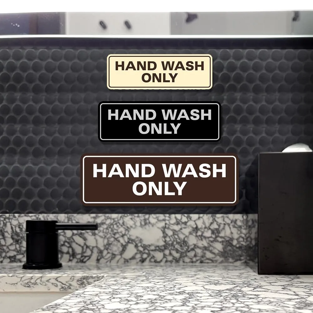 all-quality-standard-hand-wash-only-wall-or-door-sign-kitchen-sink-sign-with-easy-installation-hygiene-and-safety-food-sign-white-red-medium-1-pack