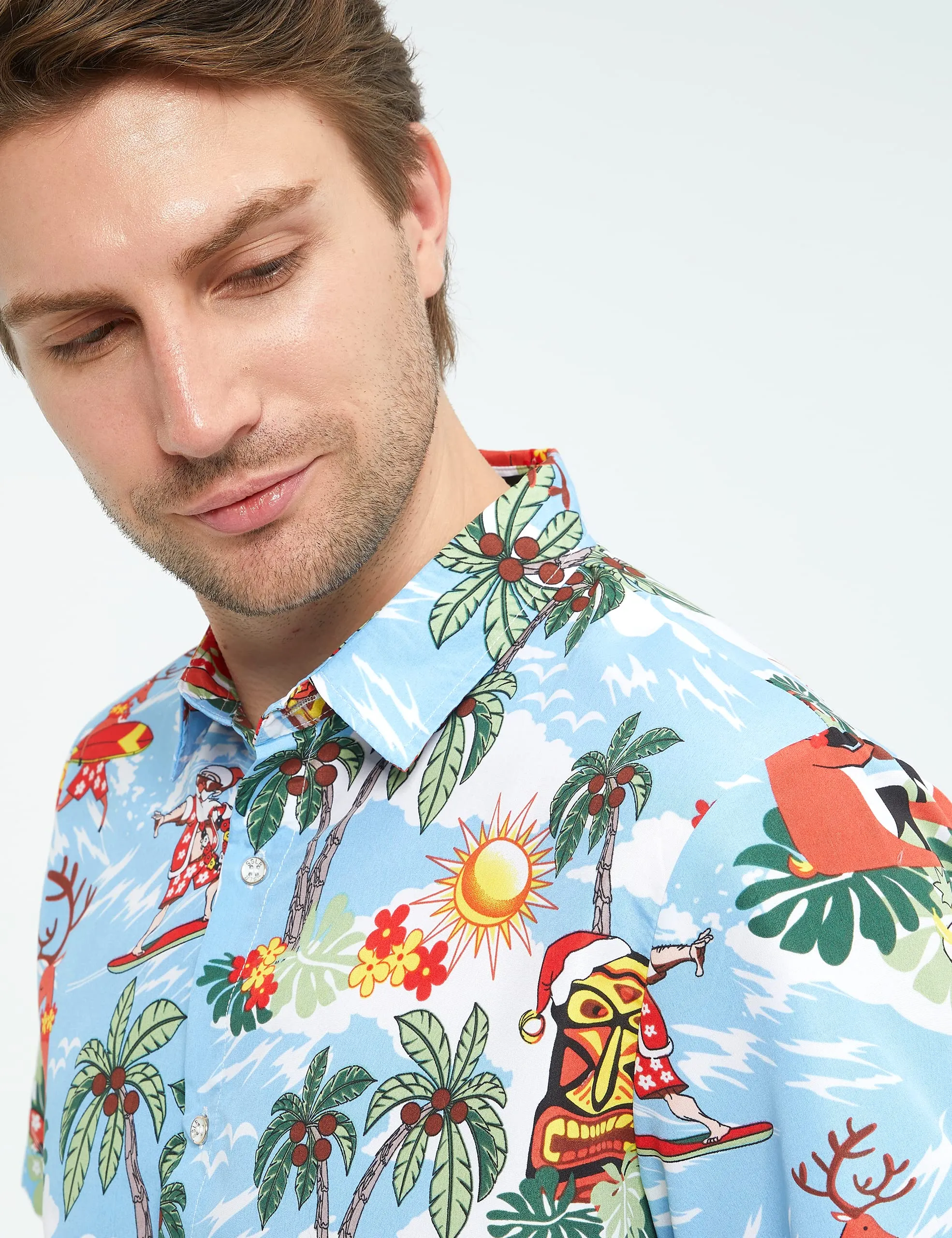 sslr-men-s-santa-claus-party-tropical-ugly-hawaiian-christmas-shirts