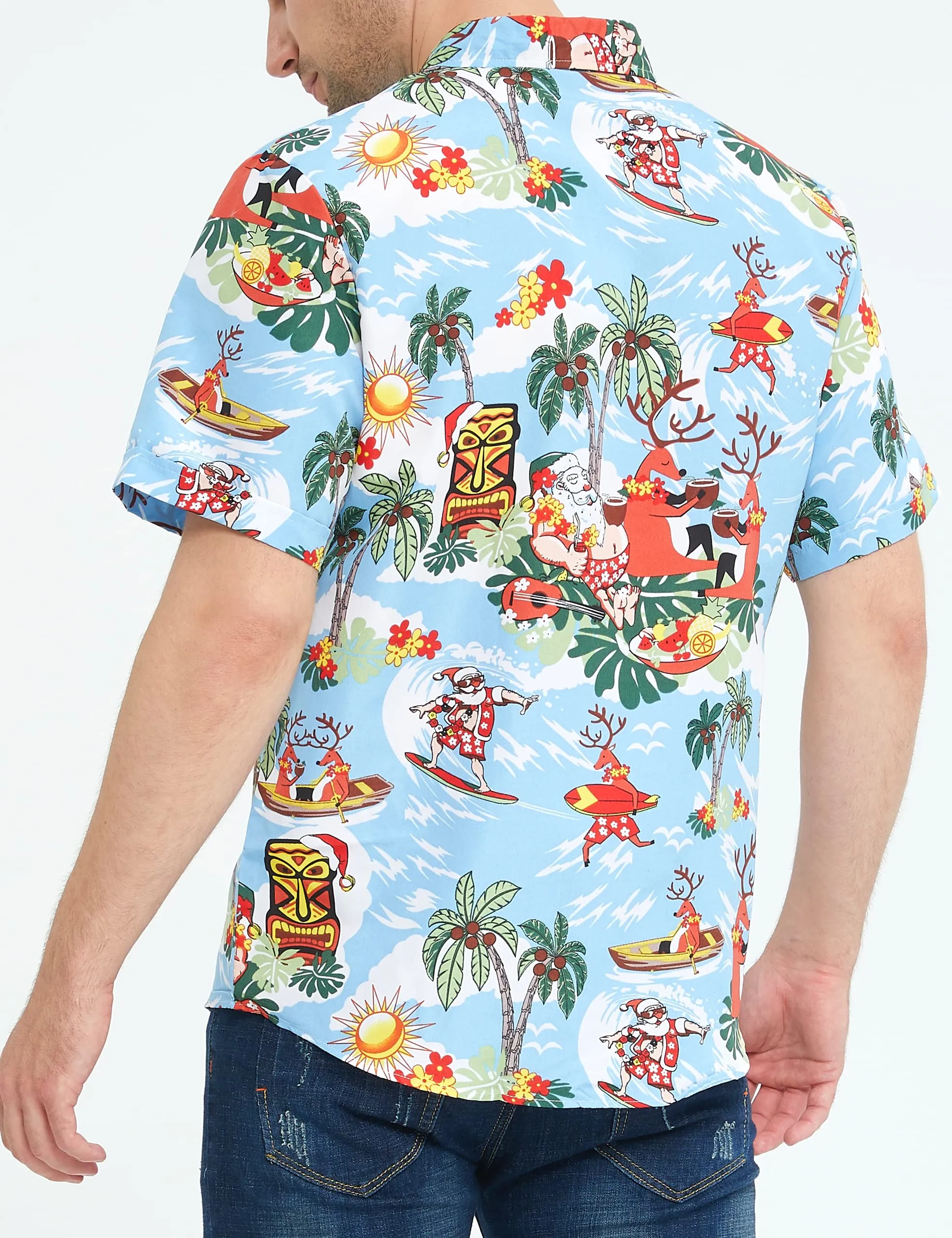 sslr-men-s-santa-claus-party-tropical-ugly-hawaiian-christmas-shirts