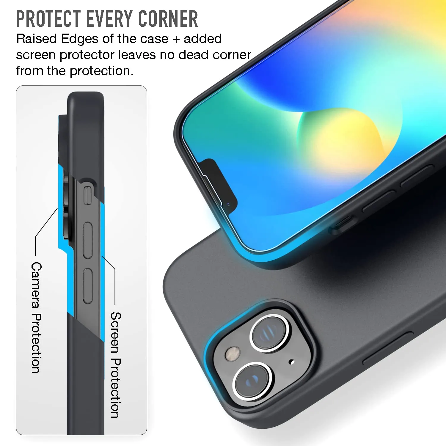 trianium-4-in-1-designed-for-iphone-14-plus-case-silicone-black-with-3-pack-screen-protector-bundle-protection-kit-hd-tempered-glass-slim-cover-6-7-inch-2022