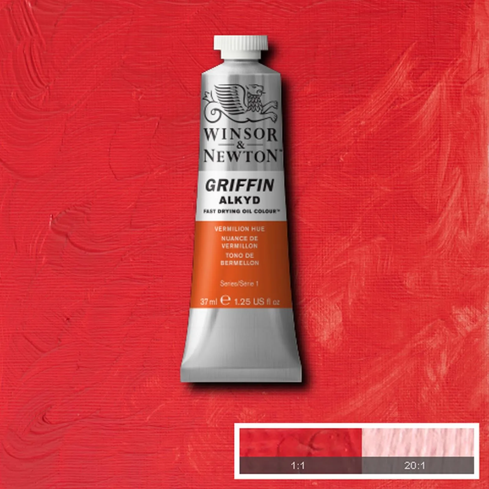 winsor-newton-griffin-alkyd-fast-drying-oil-paint-37ml-1-25-oz-tube-vermilion-hue
