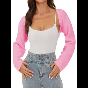 Boléro Femme Cardigan Court