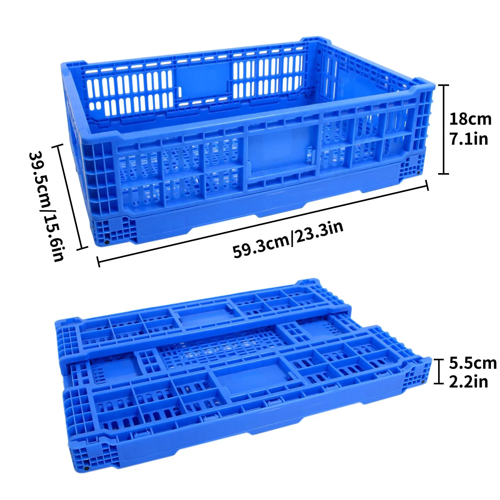 large-storage-crate-blue-plastic-storage-baskets-collapsible-folding-storage-spacious-bins-43-liter-transfer-container-indoor-and-outdoor-storage-for-various-items-23-6-l-x-15-7-w