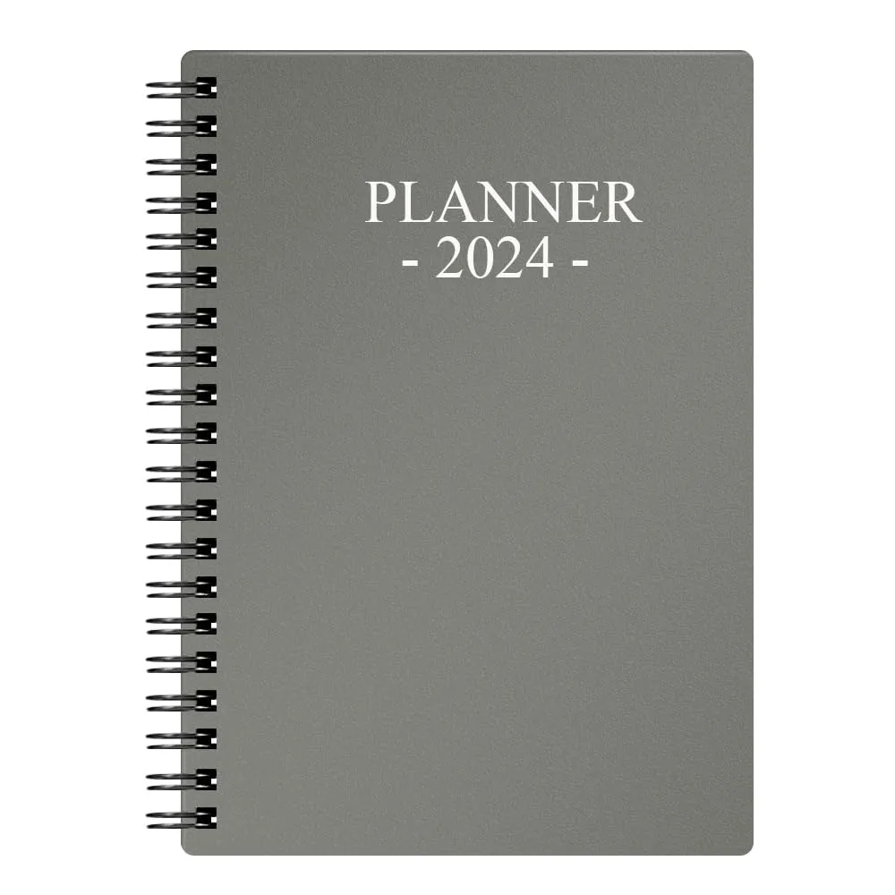 2024-planner-weekly-planner-with-monthly-tabs-runs-from-january-2024-december-2024-2024-diary-with-120gsm-paper-twin-wire-binding-easy-to-organize-your-daily-life-5-7-in-grey-plann