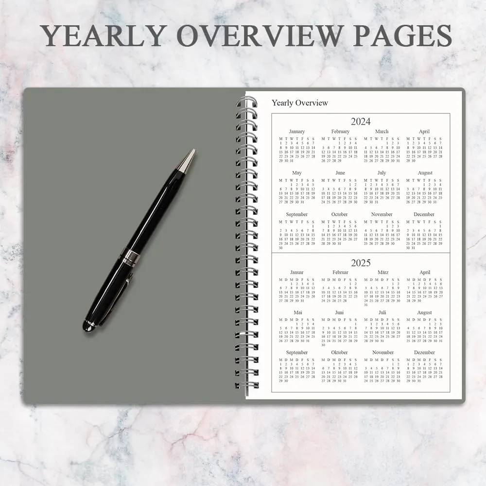 2024-planner-weekly-planner-with-monthly-tabs-runs-from-january-2024-december-2024-2024-diary-with-120gsm-paper-twin-wire-binding-easy-to-organize-your-daily-life-5-7-in-grey-plann