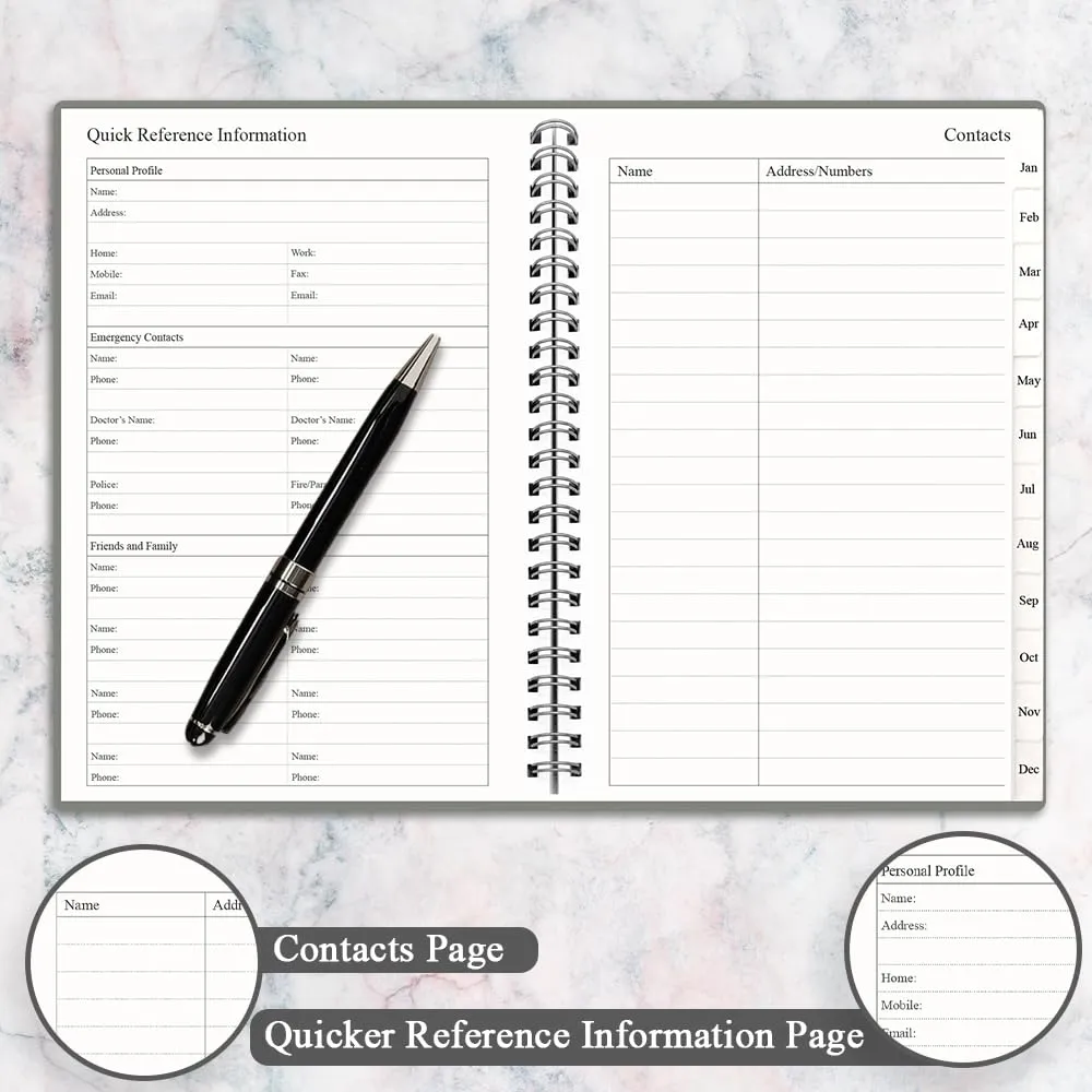 2024-planner-weekly-planner-with-monthly-tabs-runs-from-january-2024-december-2024-2024-diary-with-120gsm-paper-twin-wire-binding-easy-to-organize-your-daily-life-5-7-in-grey-plann