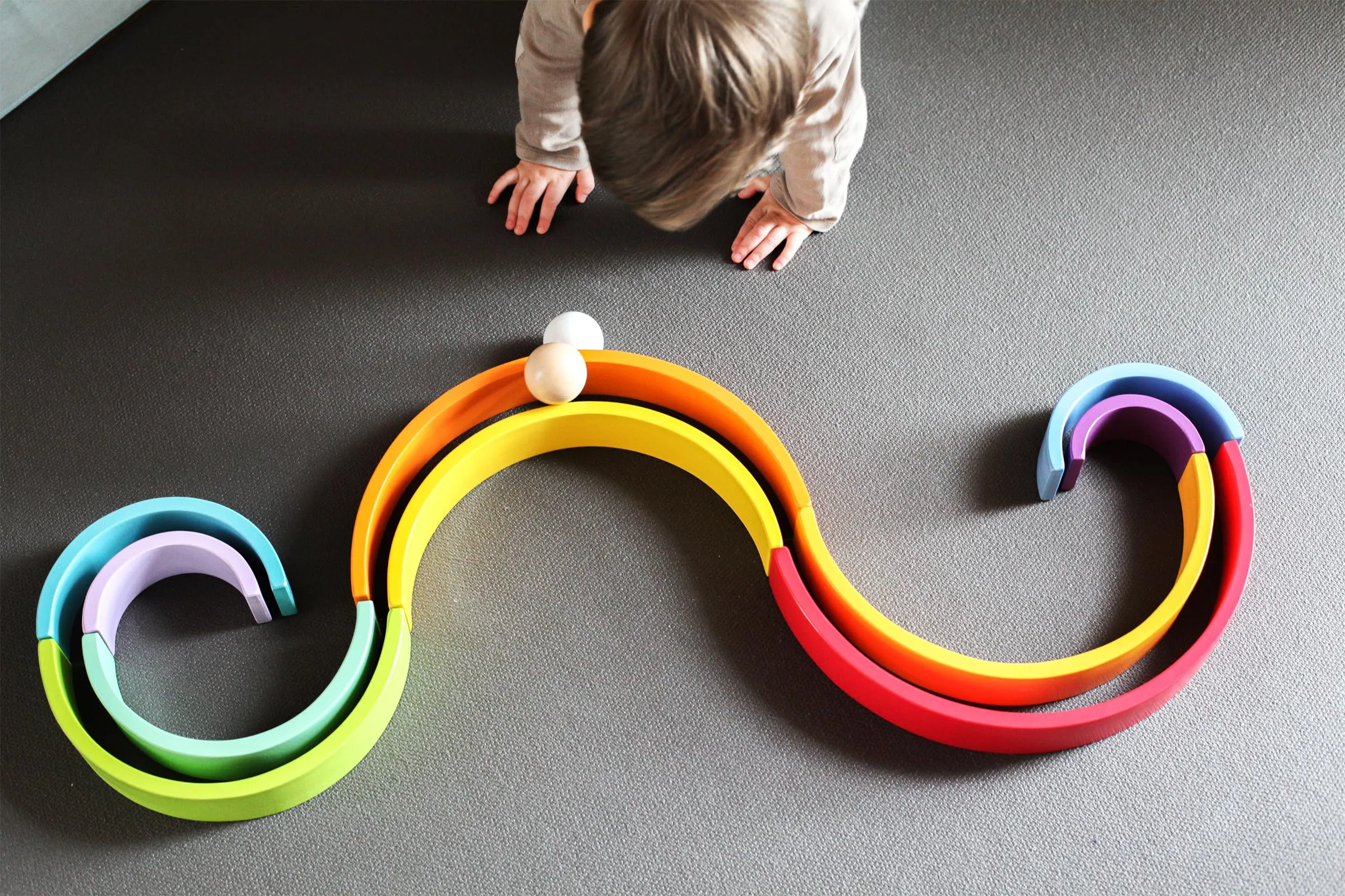 small-foot-wooden-rainbow-building-blocks-with-balls-xl-educational-15-x-9-x-2-inch-wooden-toy-building-block-for-toddlers-12-months