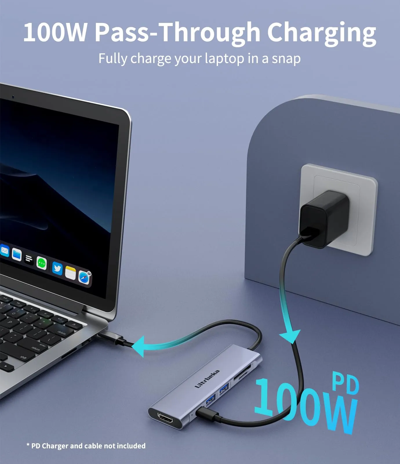 usb-c-hub-7in1-usbc-hub-4k-hdmi-multiport-adapter-tf-sd-card-reader-2-powered-usb-a-3-0-5gbps-100w-pd-dongle-adapter-usb-c-extender-compatible-for-type-c-ports-laptop-macbook-pro-a