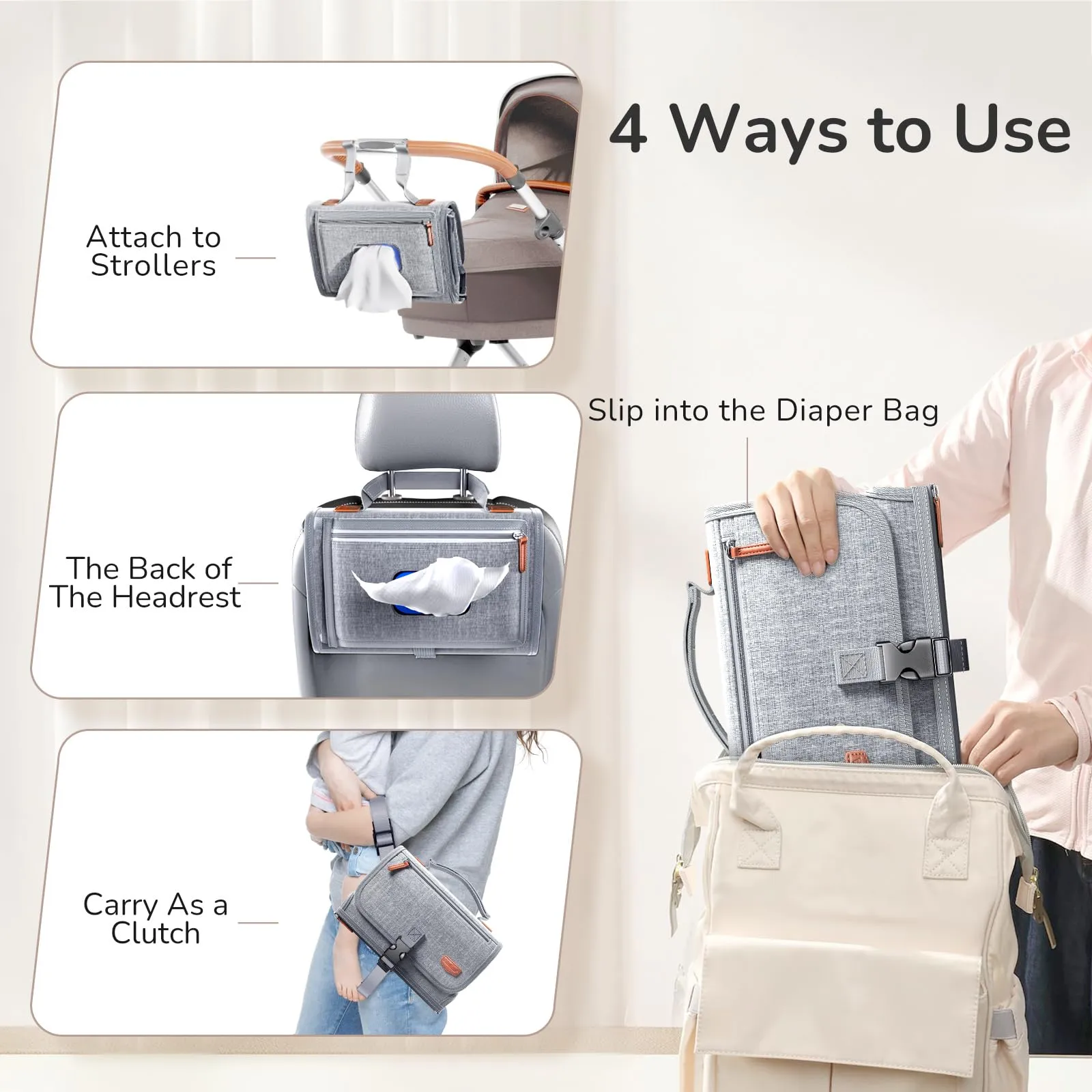 portable-diaper-changing-pad-for-baby-detachable-travel-changing-pad-with-baby-wipes-pocket-gifts-for-baby-shower-newborn-girls-and-boys-grey