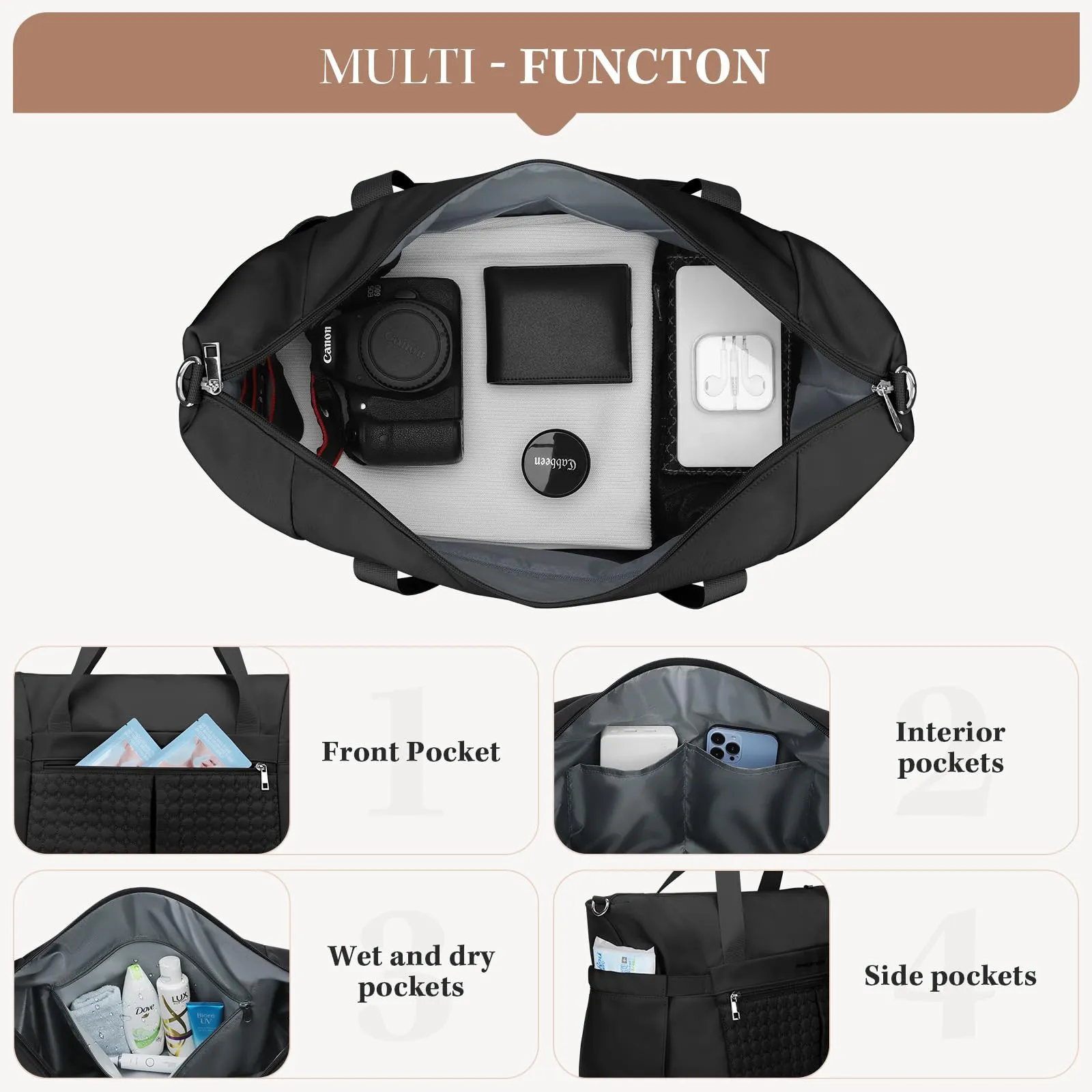 maelstrom-gym-bag-for-women-40l-travel-duffel-bag-with-shoes-compartment-waterproof-sport-gym-tote-bags-swimming-yoga