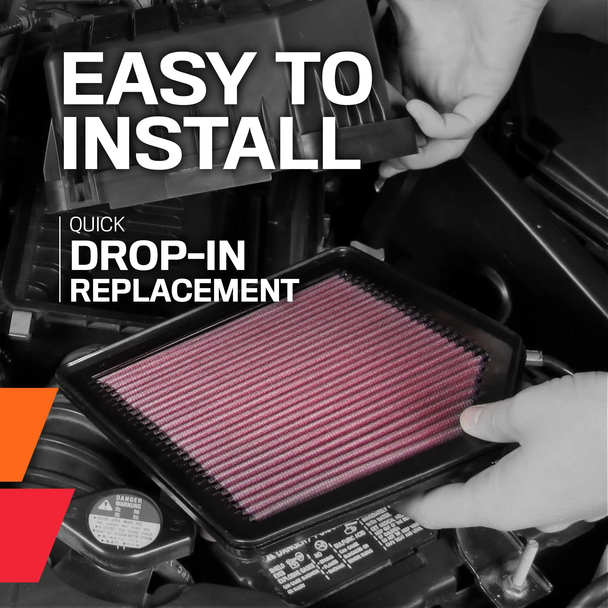 k-n-engine-air-filter-reusable-clean-every-75-000-miles-washable-premium-replacement-car-air-filter-compatible-with-1999-2009-honda-s2000-e-2435