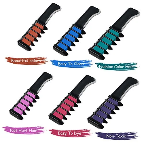 hair-chalk-6-pcs-temporary-hair-chalk-comb-hair-dye-for-halloween-celebration-make-up-party-cosplay-and-diy-non-toxic-and-easily-washable-adults-hair-chalk