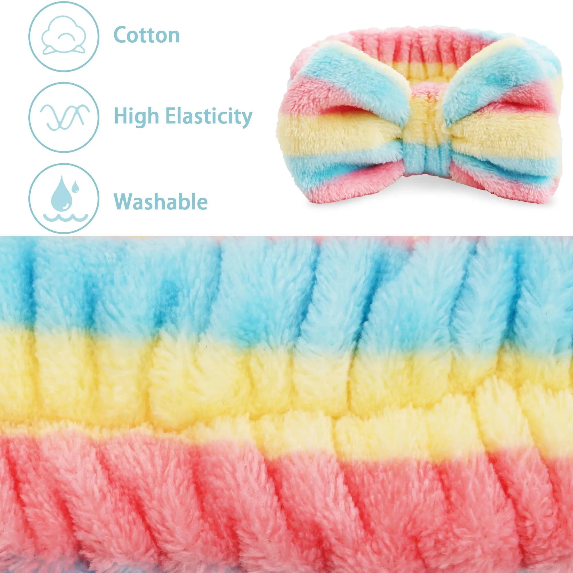 ayesha-spa-headband-for-washing-face-coral-fleece-makeup-skincare-headbands-for-women-girls-elastic-facial-soft-hair-band-for-face-wash-skincare-makeup-6pcs
