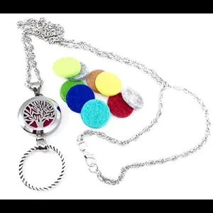 Tree of Life Aromatherapy Necklace