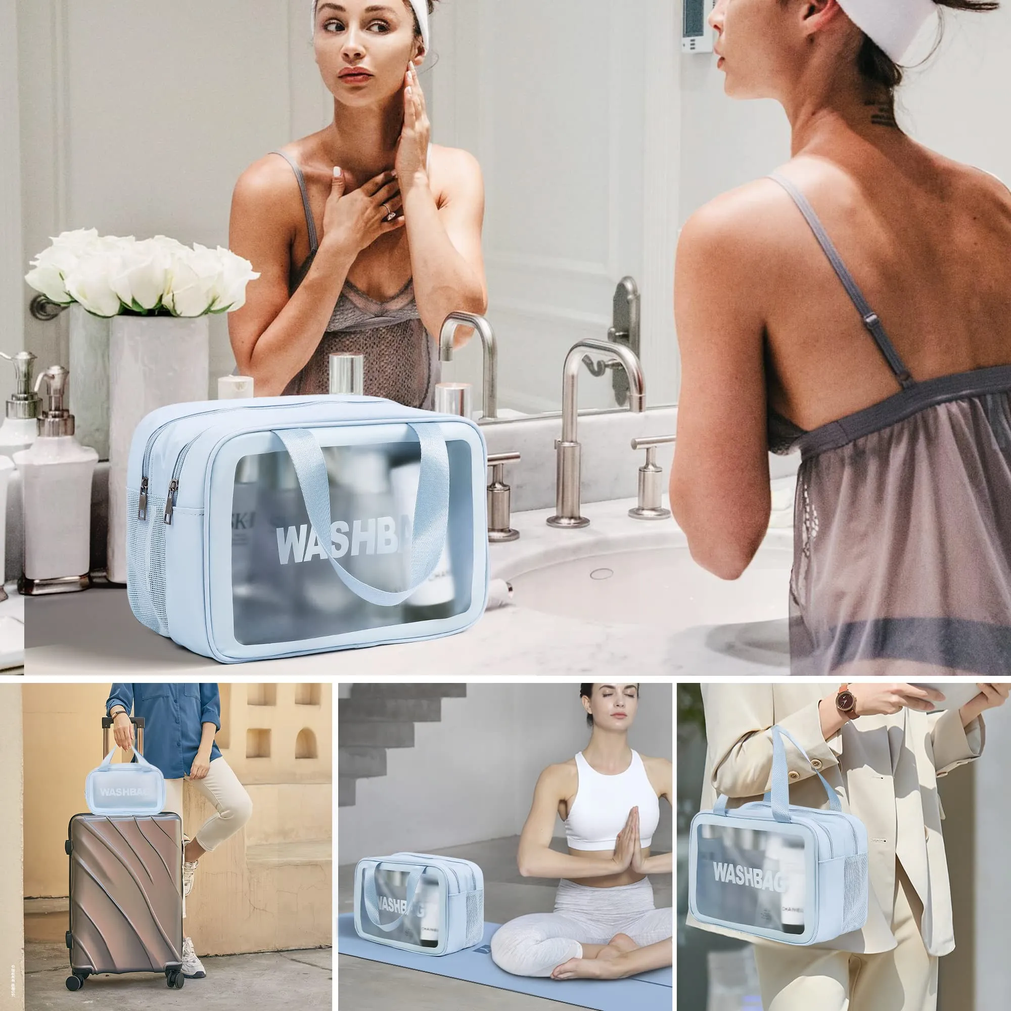 translucent-wash-toiletry-bag-pvc-waterproof-makeup-bag-large-clear-travel-toiletry-organizer-bag-waterproof-draining-clear-makeup-bag-tote-bag-large-capacity-clear-cosmetic-bag-blue
