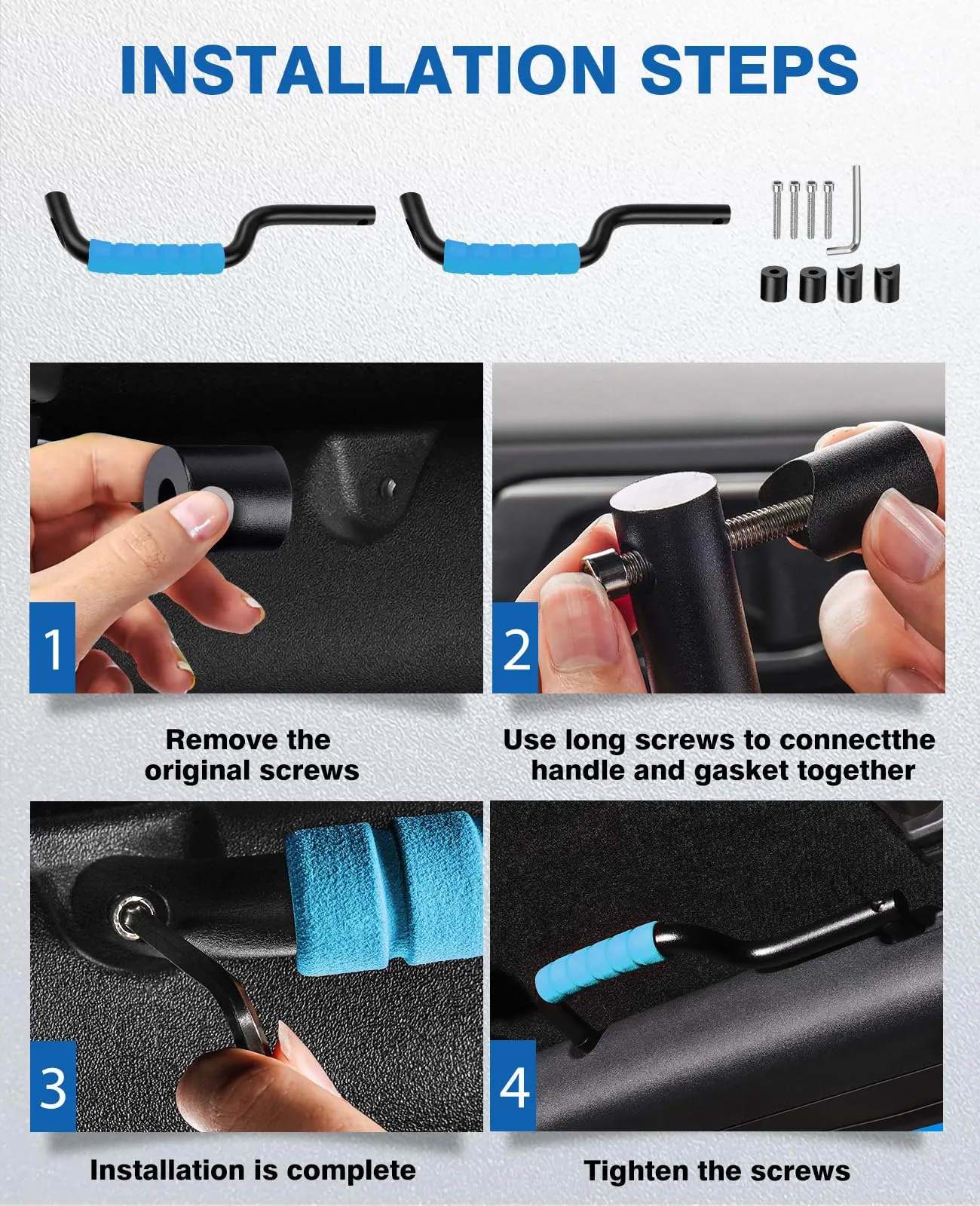 sunsdrew-grab-handles-for-2021-2024-ford-bronco-2-4-door-only-fit-front-seat-roll-bar-handgrip-handle-upgraded-non-slip-aluminum-grip-handles-bronco-interior-accessories-not-fit-rear-seat