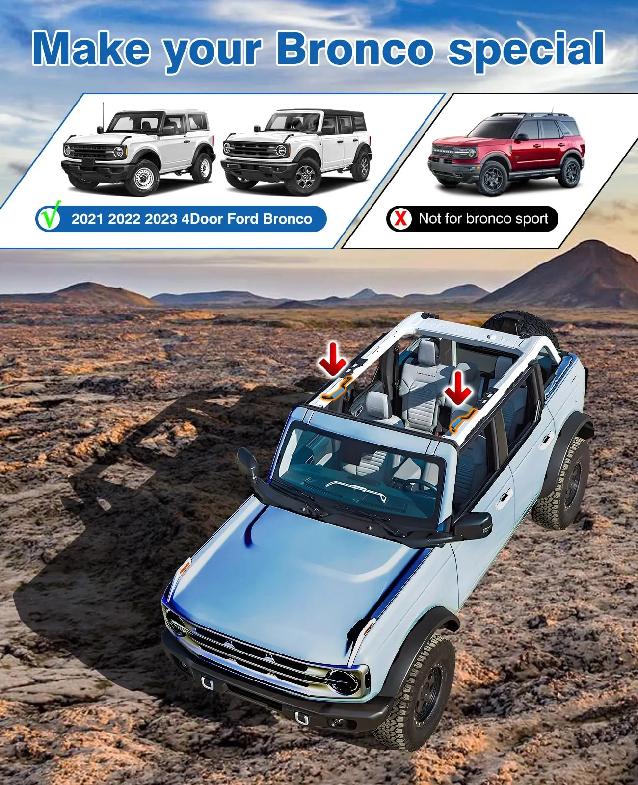 sunsdrew-grab-handles-for-2021-2024-ford-bronco-2-4-door-only-fit-front-seat-roll-bar-handgrip-handle-upgraded-non-slip-aluminum-grip-handles-bronco-interior-accessories-not-fit-rear-seat