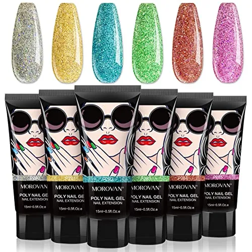 morovan-poly-gel-kits-6-colors-poly-nails-builder-gel-kits-for-extension-kit-professional-poly-nail-gel-kits-starter-kit-for-art-nail-beginners-the-choice-of-poly-gel-nail-kit-diy