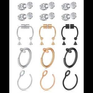 Stainless Steel Fake Nose Ring