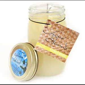Citrus Basil Salt Scrub 16oz