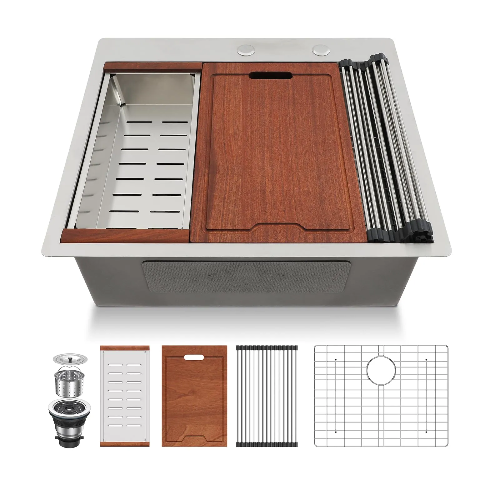 lordear-drop-in-kitchen-sink-25-inch-stainless-steel-drop-in-workstation-sinks-16-gauge-ledge-workstation-25x22-drop-in-topmount-single-bowl-kitchen-sink-with-accessories