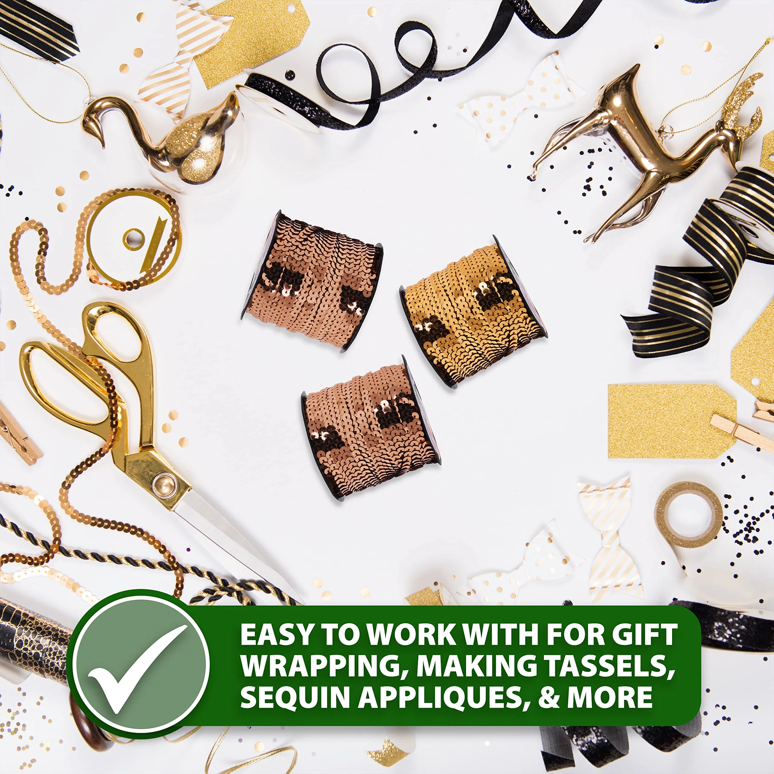 mandala-craft-6mm-flat-sequin-strip-yellow-sequins-on-a-roll-yellow-sequin-trim-by-the-yard-100-yds-string-metallic-sequin-strand-for-crafts-sequin-fringe-sewing